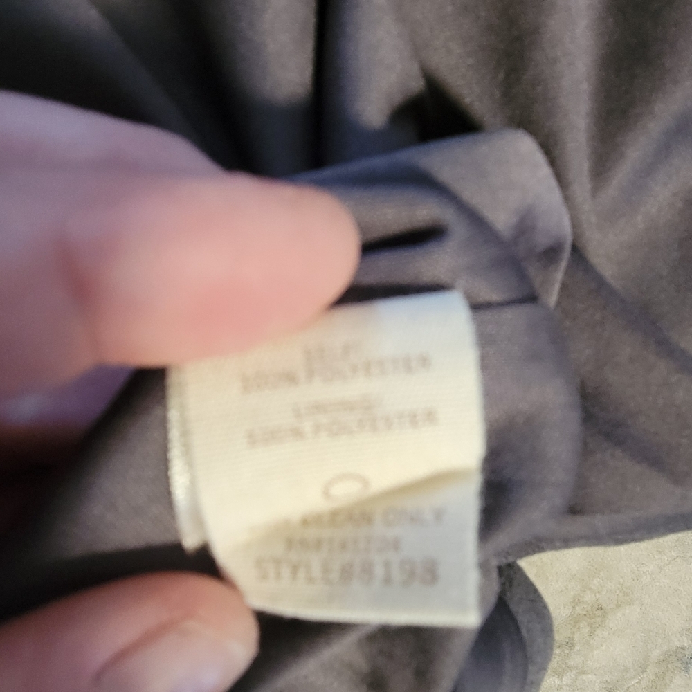 Women's Gray Suede Jacket - Picture 4 of 8